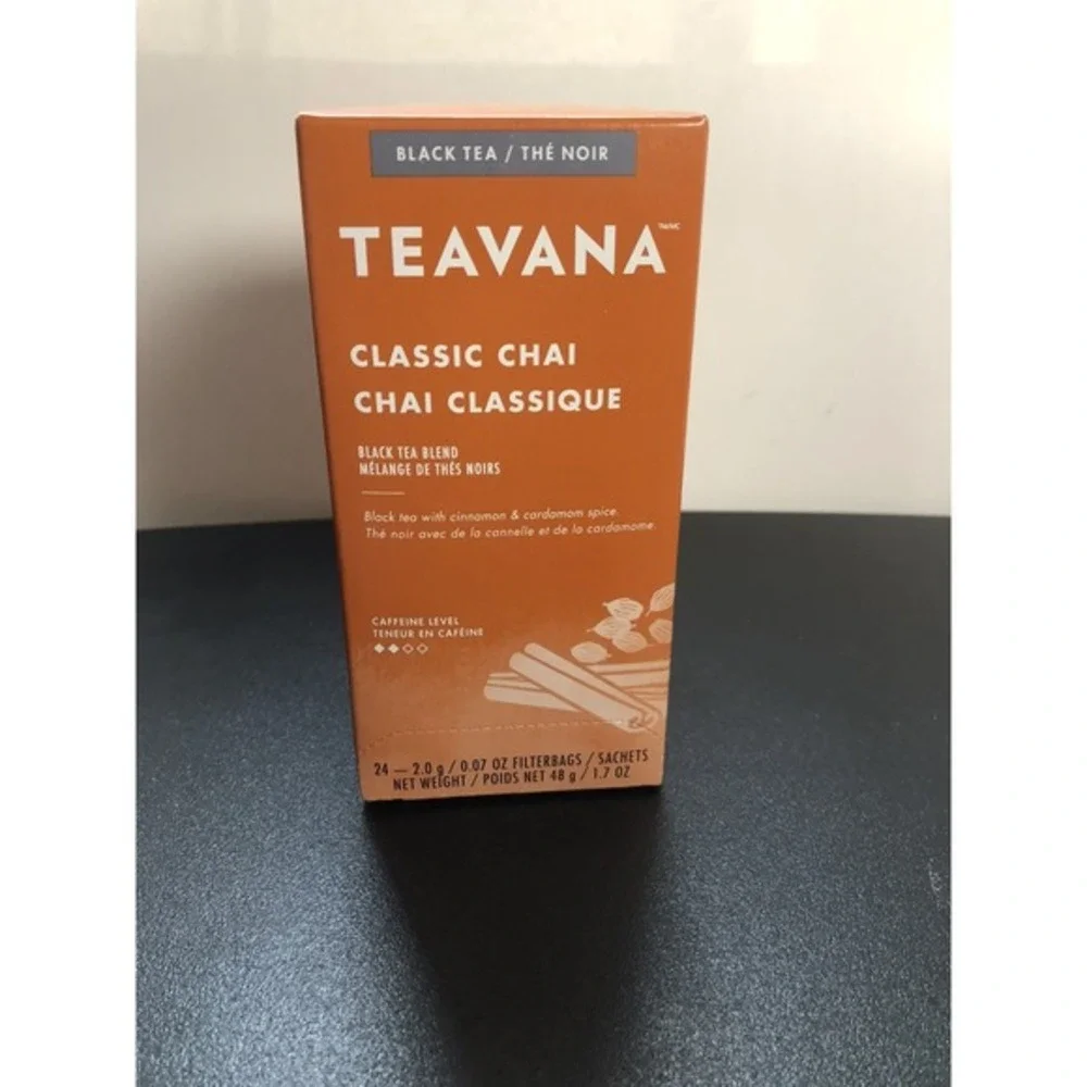 Starbucks Teavana‎ Classic Chai Tea 24 Sachets NEW Sealed